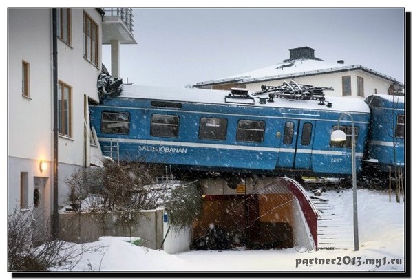 В Швеции, молодая девушка угнала поезд
