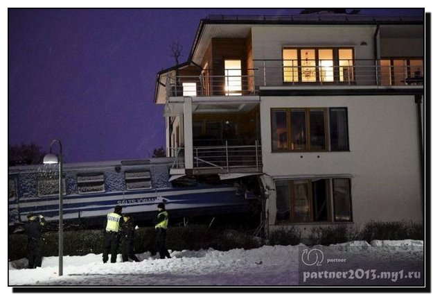 В Швеции, молодая девушка угнала поезд